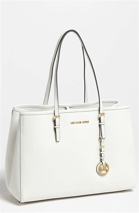 white michael kors handbags|michael kors optic white handbag.